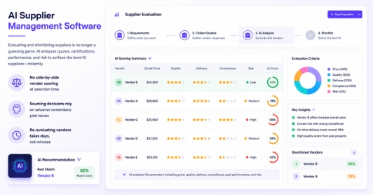 AI Supplier Management Software